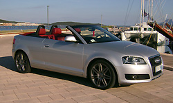 audi A3 convertible car hire