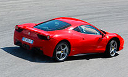 Ferrari 458 sports car hire