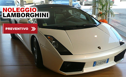 preventivo e prezzi noleggio lamborghini