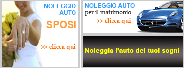 noleggio auto sposa e noleggio auto a lungo termine