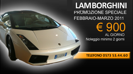noleggio Lamborghini